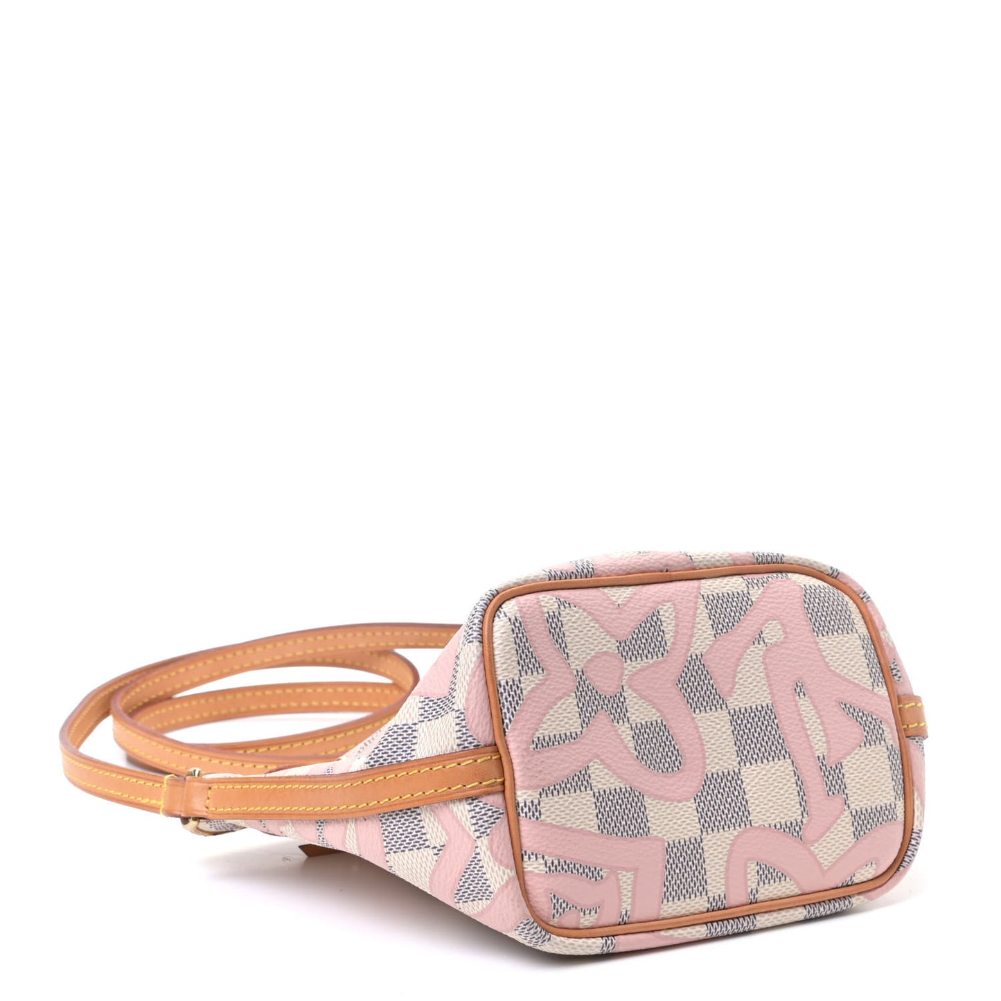 Damier Azur Tahitienne Nano Noe Rose Ballerine