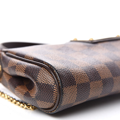 Louis Vuitton Damier Ebene Eva Clutch 8 of 13