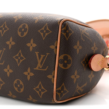 Louis Vuitton Monogram Speedy Bandouliere 20 Pink Orange 9 of 11
