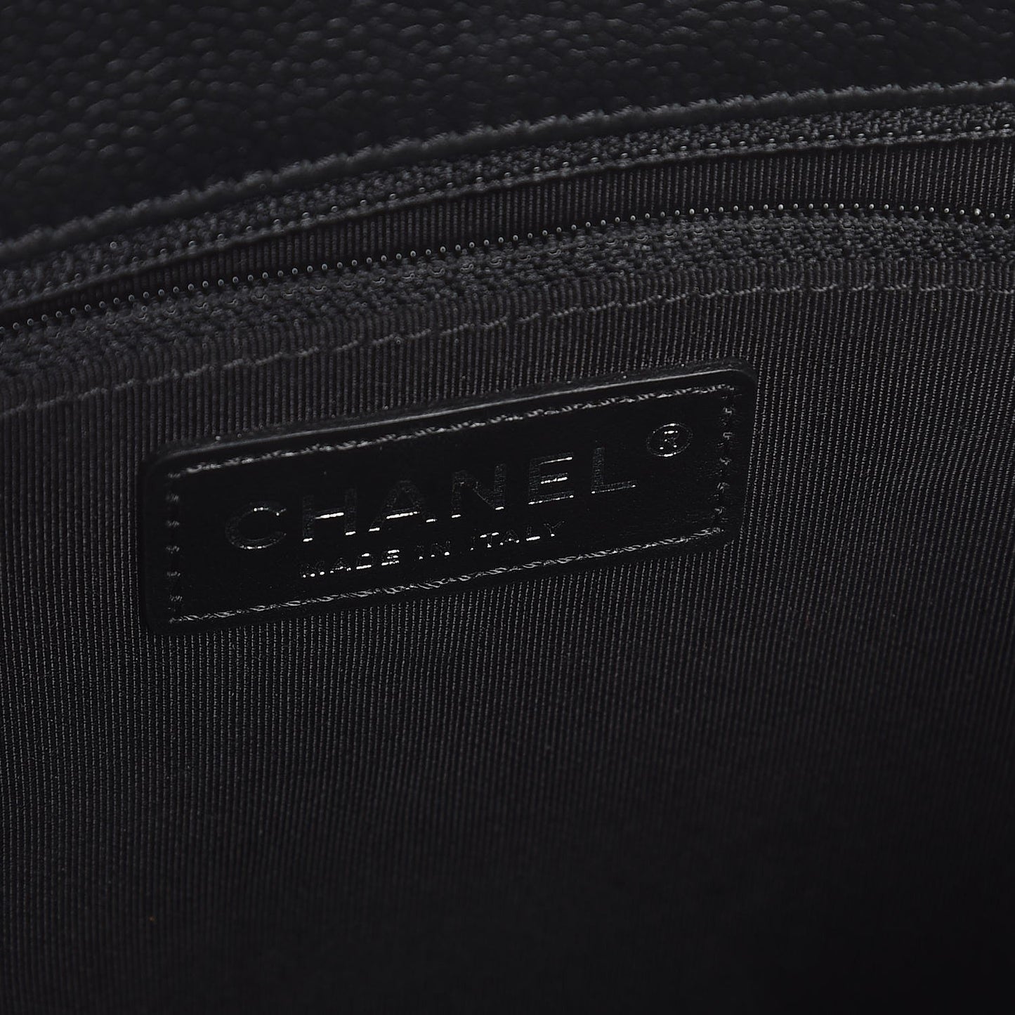 Caviar Quilted Urban Companion Shopping Tote Black