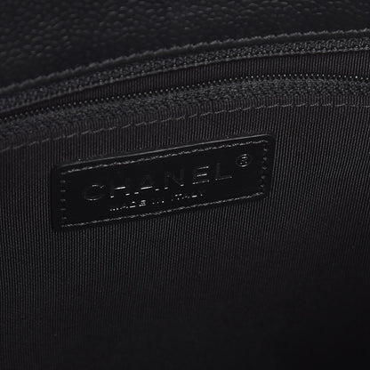 Chanel Caviar Quilted Urban Companion Shopping Tote Black 6 of 7