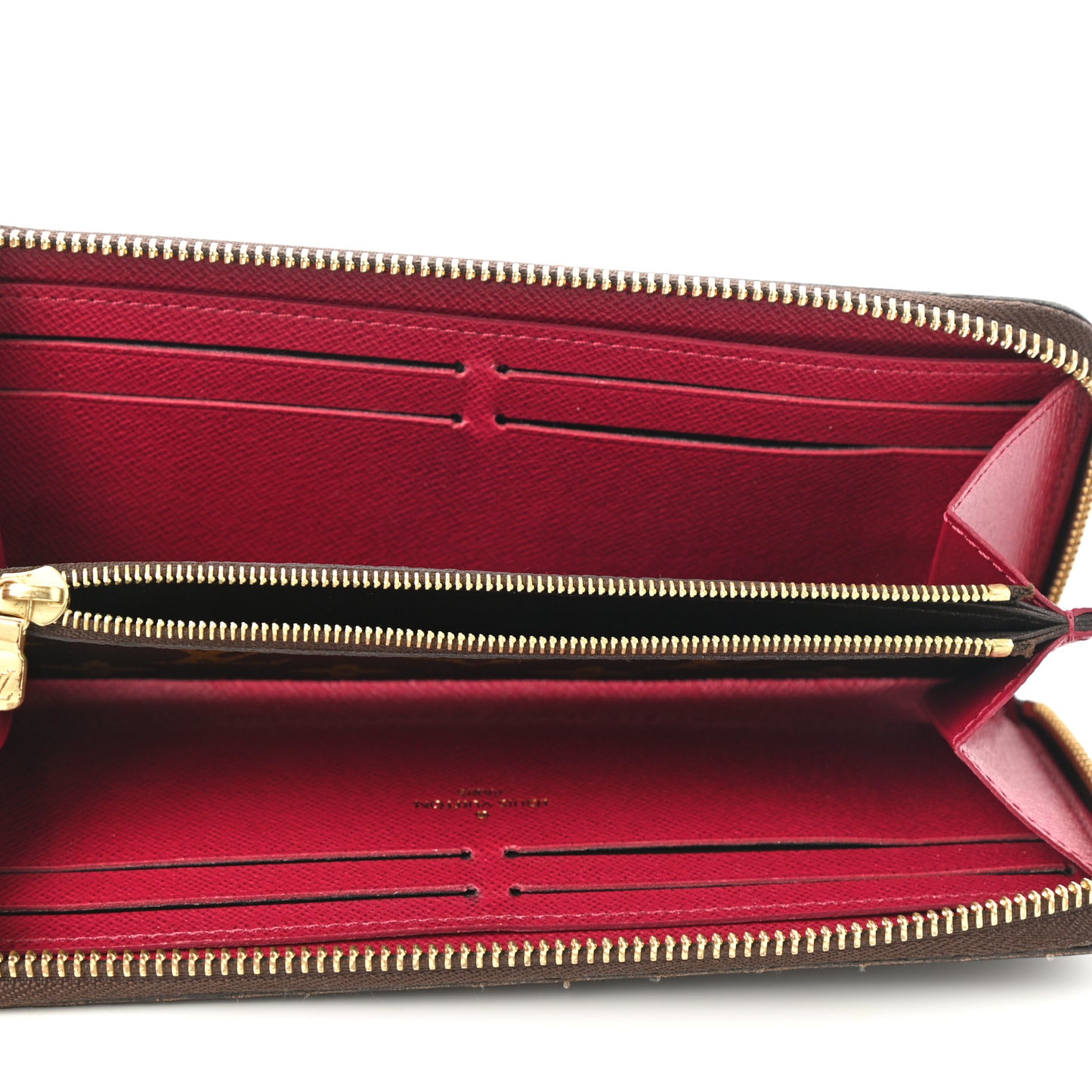 Monogram Clemence Wallet Fuchsia