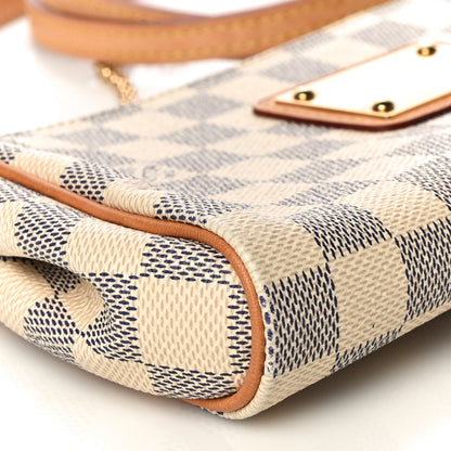 Louis Vuitton Damier Azur Eva Clutch 9 of 12