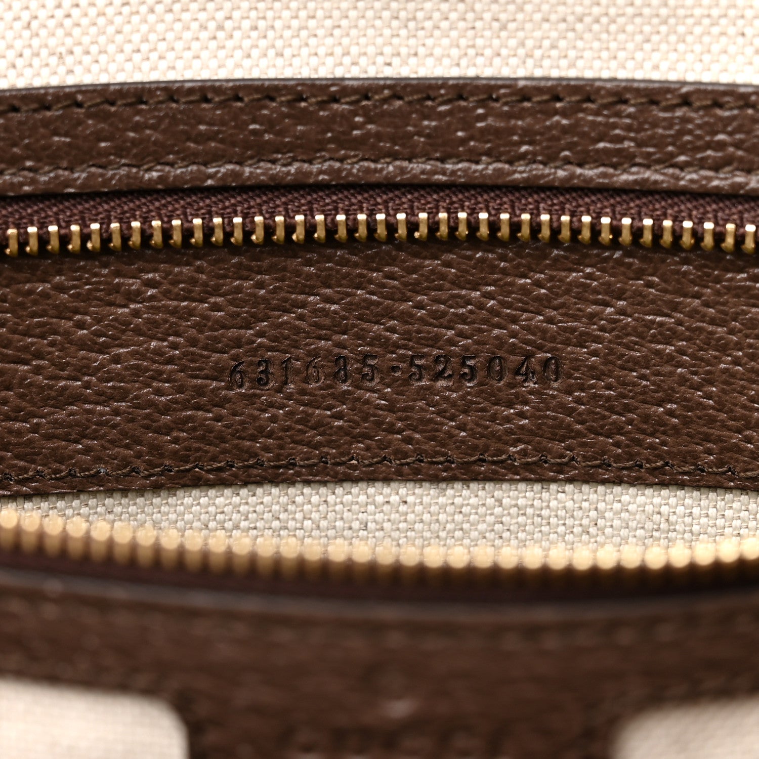 Gucci Monogram Jumbo GG Textured Dollar Calfskin Web Medium Ophidia Shopping Tote Camel Ebony 8 of 11