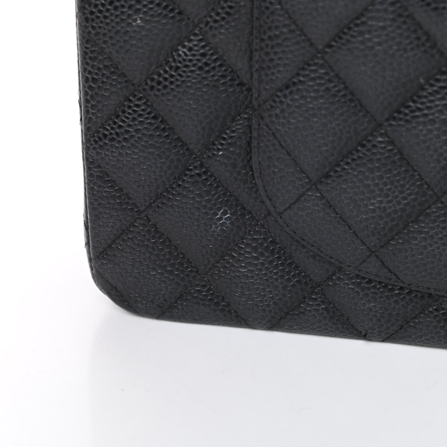 Chanel Caviar Quilted Medium Double Flap Black 18 of 19