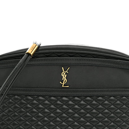 Saint Laurent Lambskin Quilted Victoire Camera Bag New Vert Fonce 8 of 11