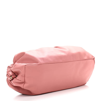 Mansur Gavriel Lambskin Cloud Clutch Blush 4 of 9