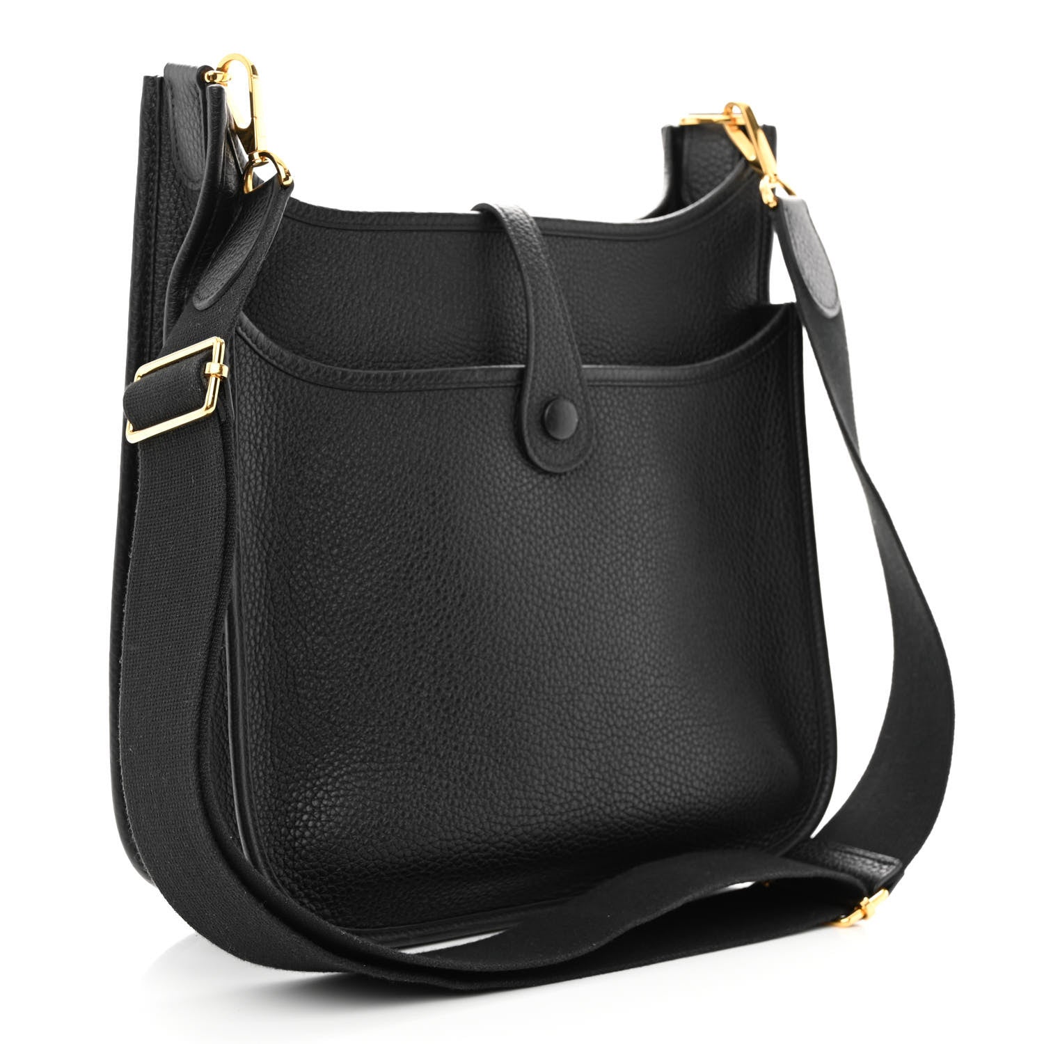 Hermes Taurillon Clemence Evelyne III PM Black 3 of 10