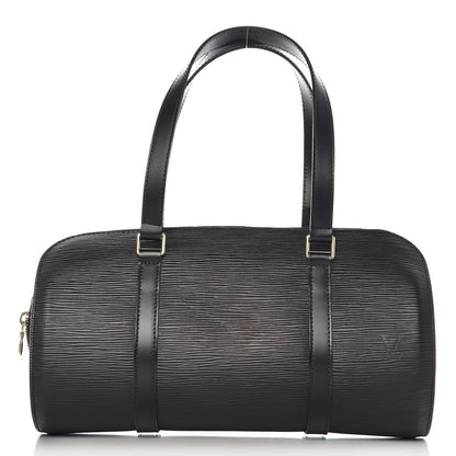 Louis Vuitton Epi Soufflot Black 3 of 8