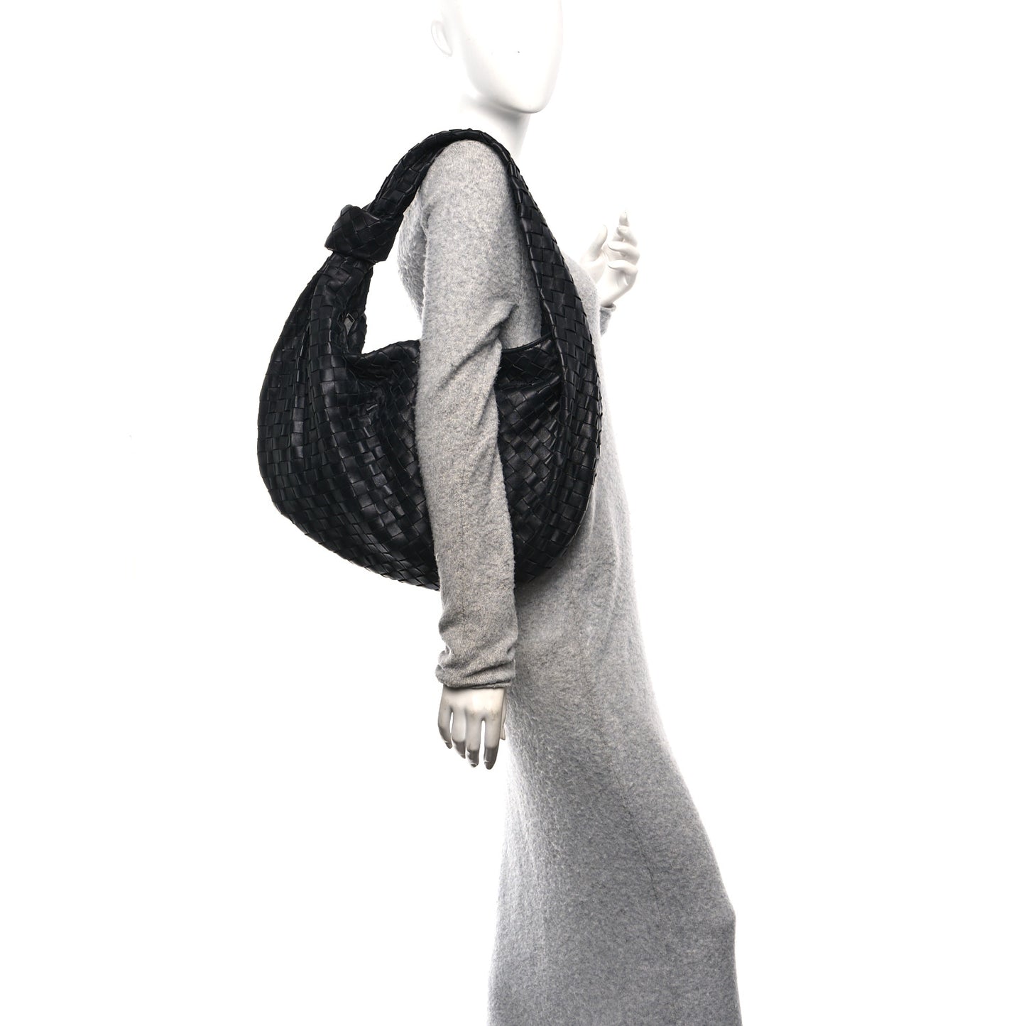 Nappa Intrecciato Medium Jodie Black
