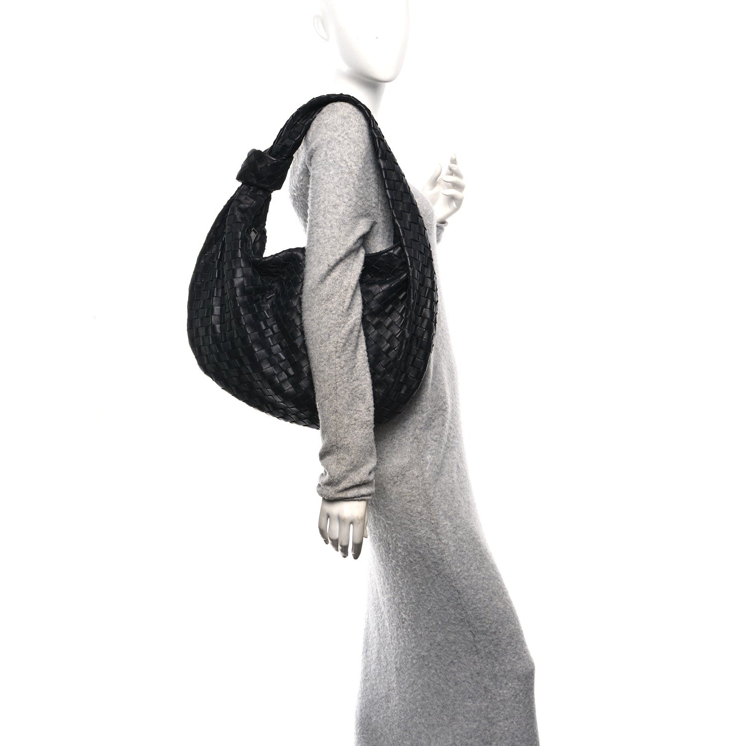 Bottega Veneta Nappa Intrecciato Medium Jodie Black 2 of 9