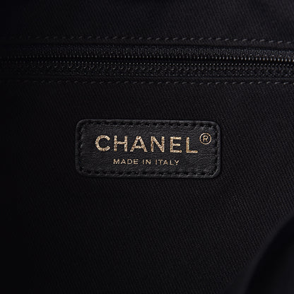 Chanel Woven Straw Raffia Mini Deauville Tote Black 6 of 16