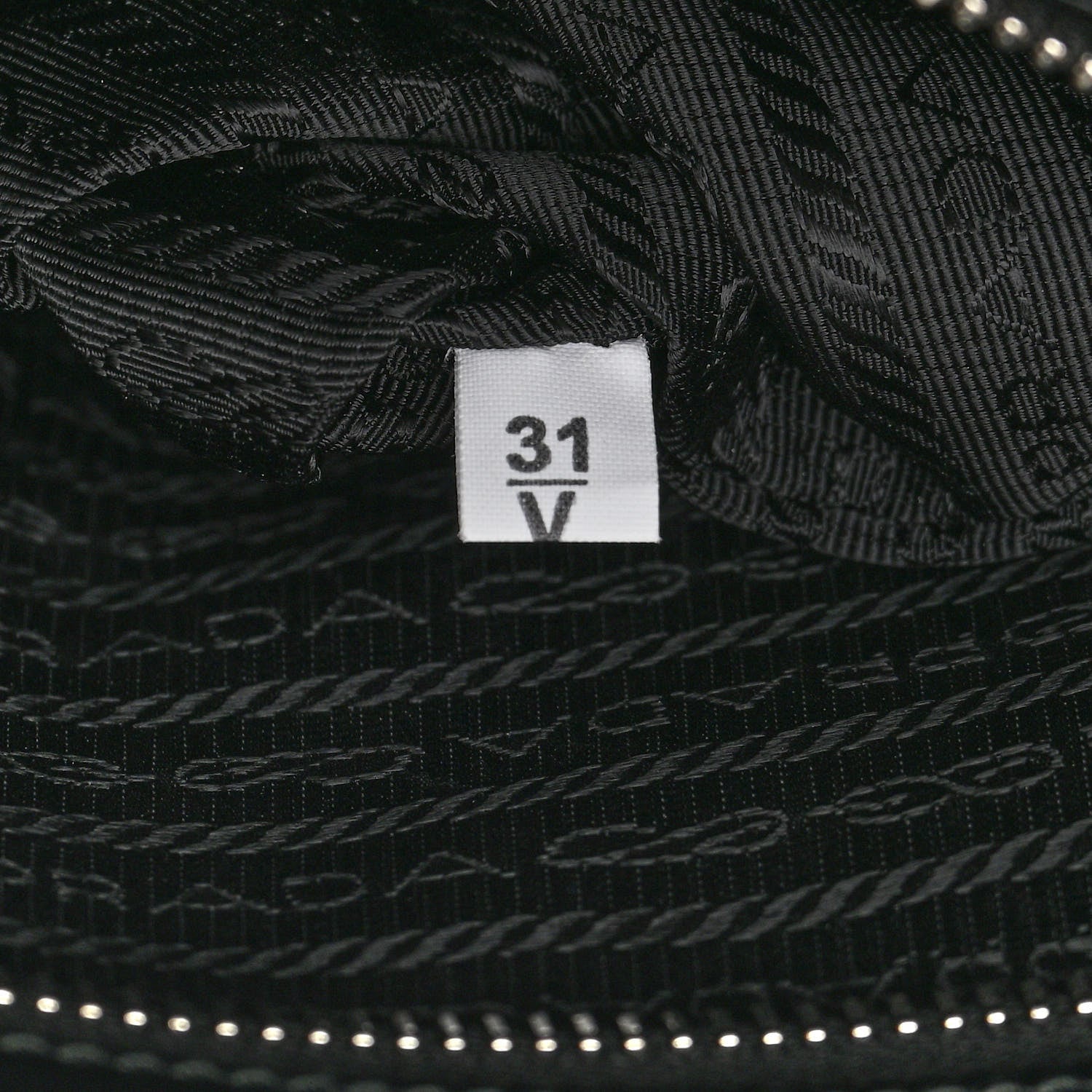 Prada Spazzolato Large Re-Edition 1995 Double Handle Handbag Black 9 of 14