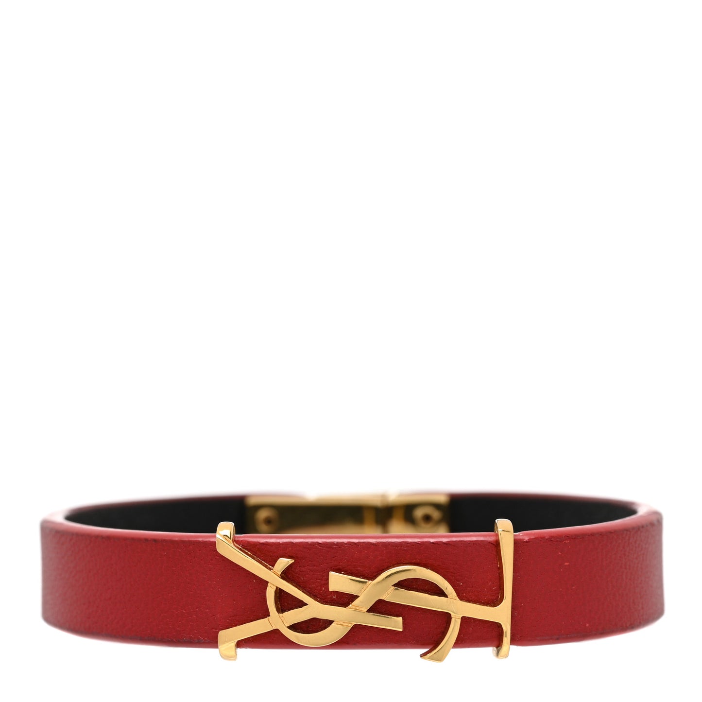 Lambskin Opyum Bracelet M Rouge Eros