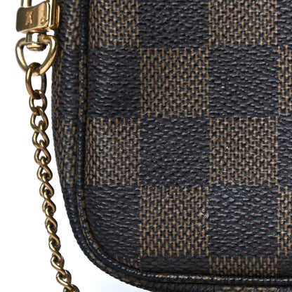 Louis Vuitton Damier Ebene Mini Pochette Accessories 10 of 14