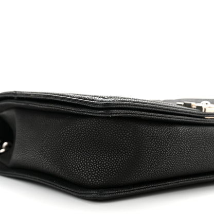 Chanel Caviar Quilted Large Boy Flap Black 9 of 13