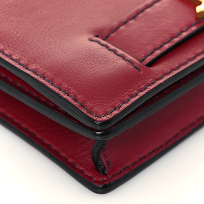 Christian Dior Calfskin J'Adior Wallet on Chain Pouch Red 9 of 14