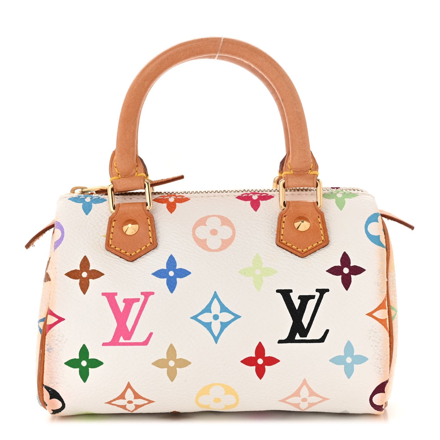 Monogram Multicolor Mini Sac HL Speedy White