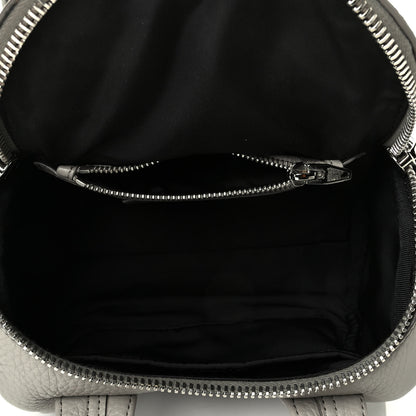 Alexander Wang Pebbled Lambskin Mini Rockie Oyster Pale Silver Hardware 4 of 6