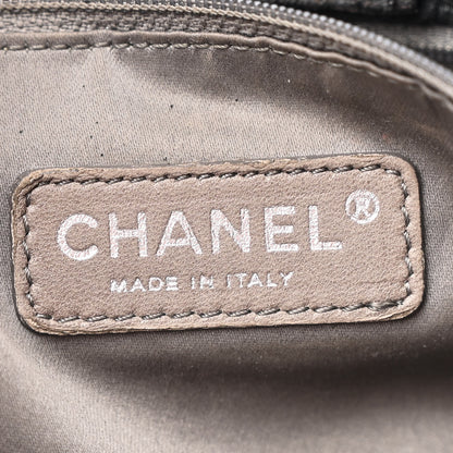 Chanel Crinkled Coated Canvas Le Marais Large Tote Black 6 of 12