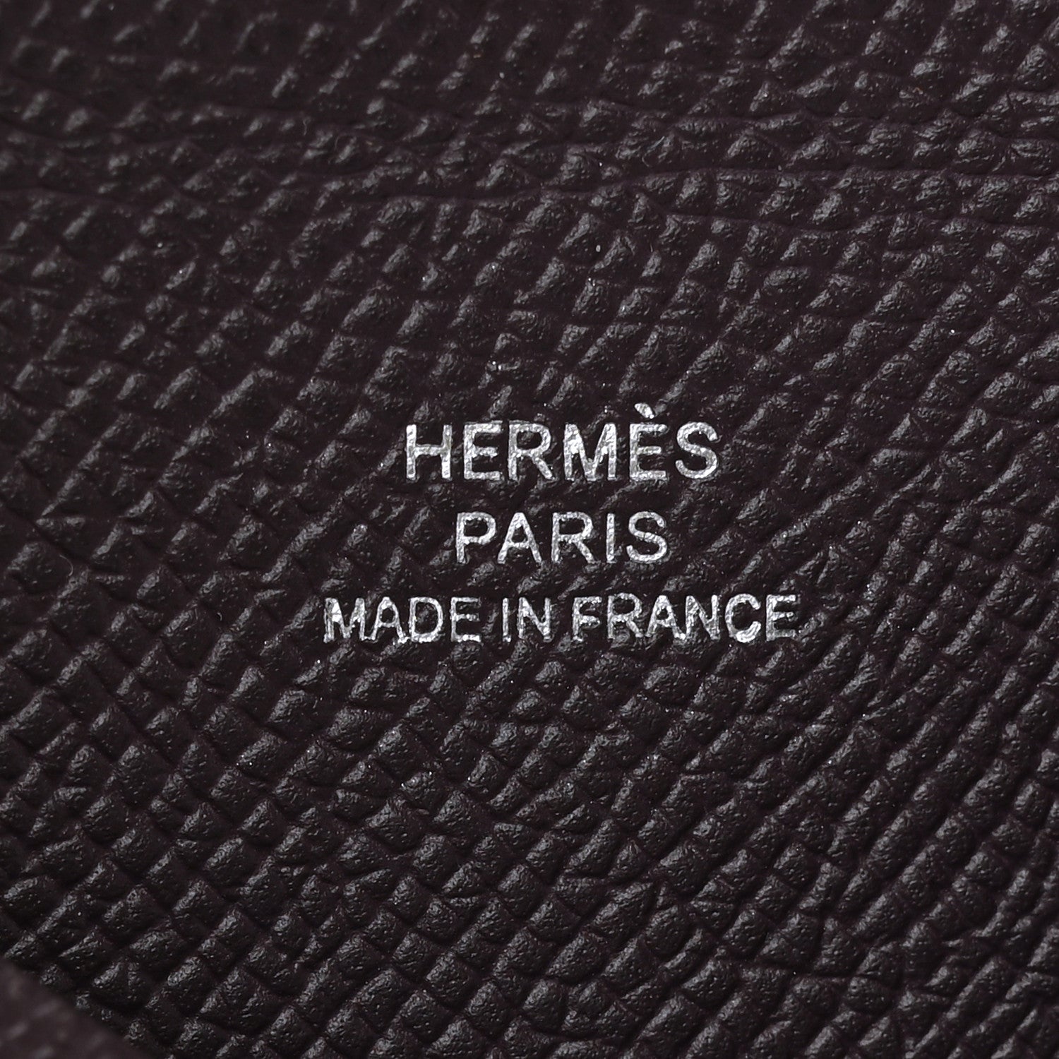 Hermes Epsom Calvi Card Case Raisin 7 of 8
