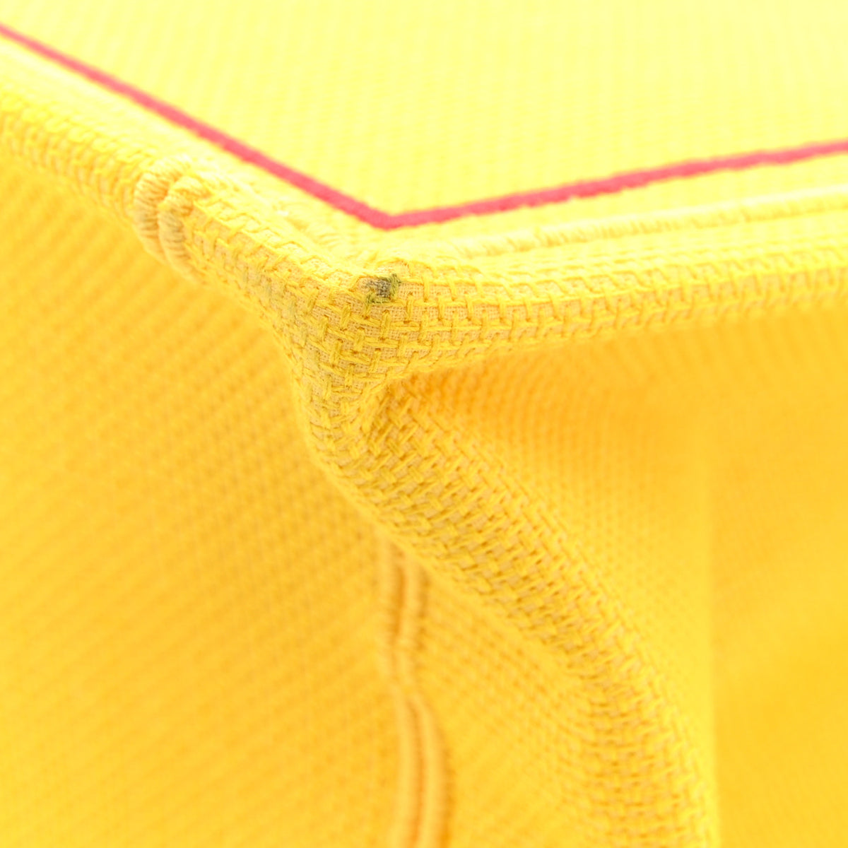 Canvas Embroidered Book Cover Medium Book Tote Yellow Red
