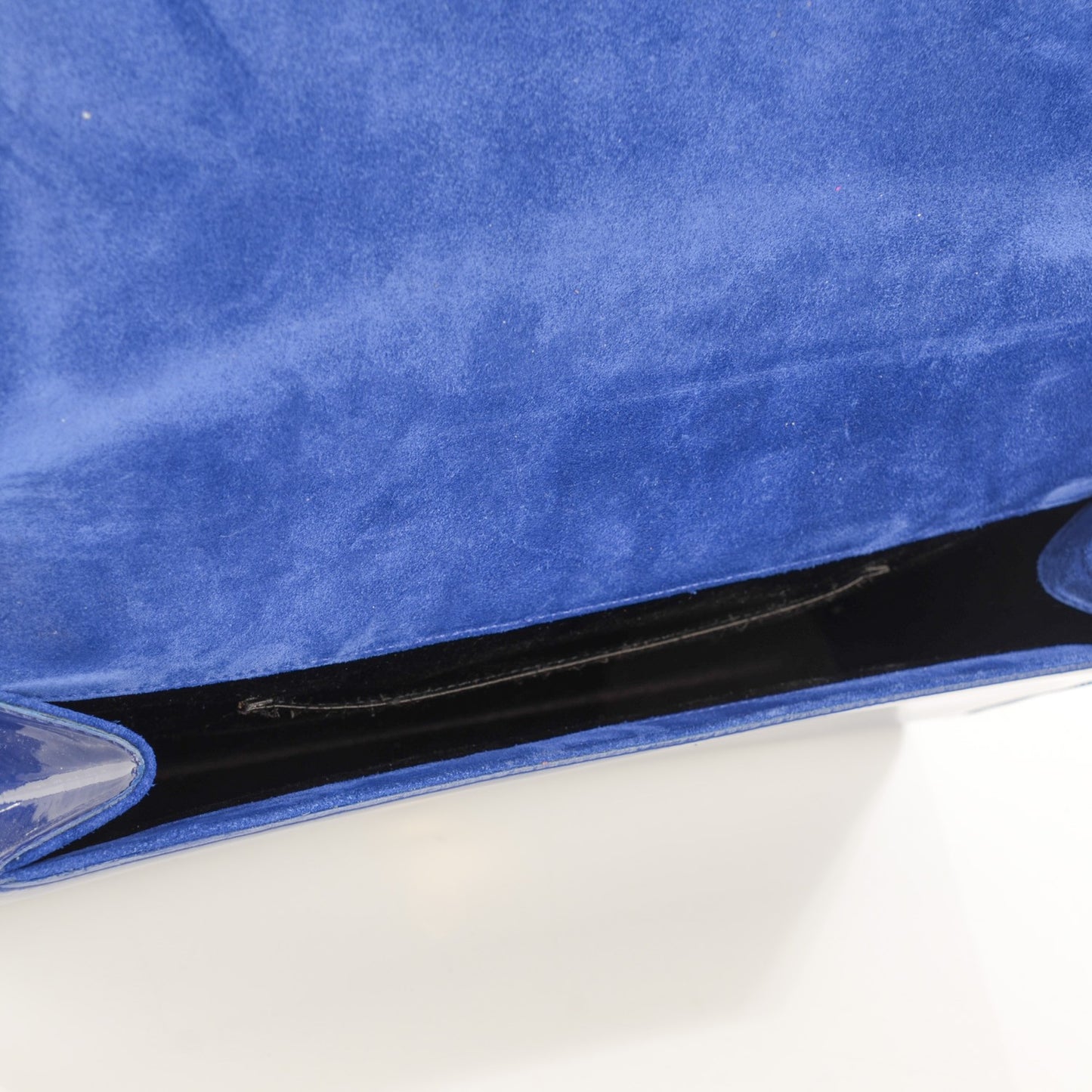 Patent Large Belle De Jour Clutch Royal Blue