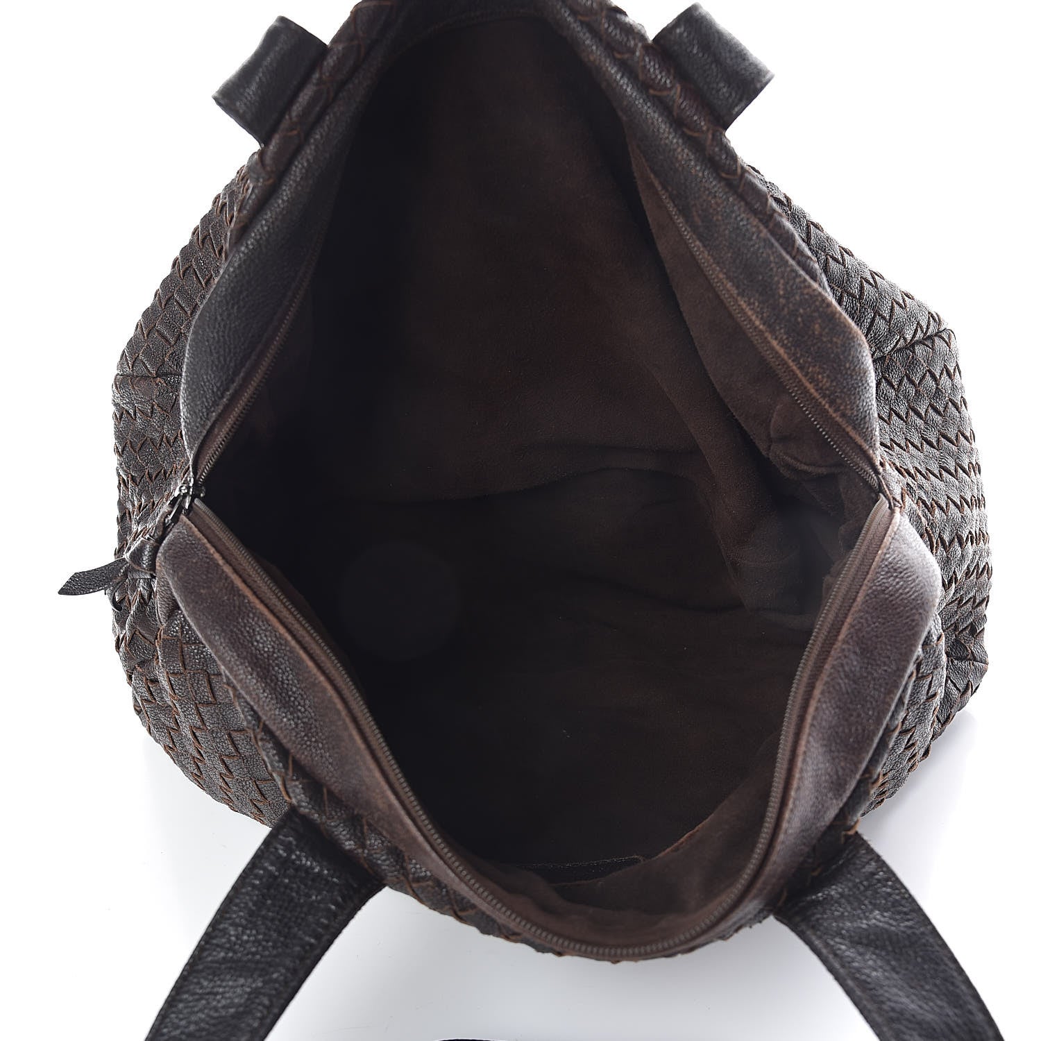 Bottega Veneta Nappa Intrecciato Bowler Ebano 5 of 17