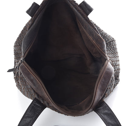 Bottega Veneta Nappa Intrecciato Bowler Ebano 5 of 17