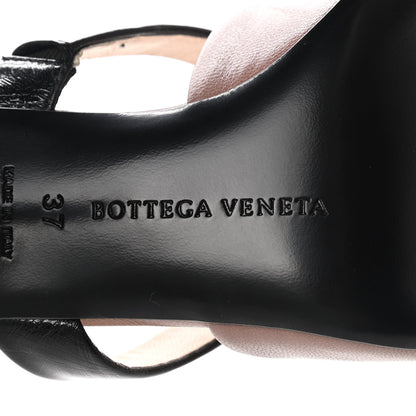 Bottega Veneta Nappa Bette Pumps 37 Pink Black 6 of 8