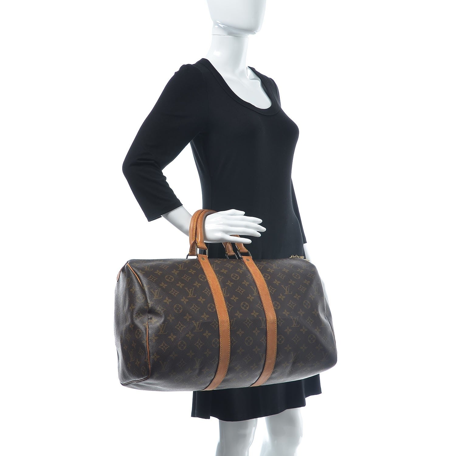 Louis Vuitton Monogram Keepall 45 2 of 14