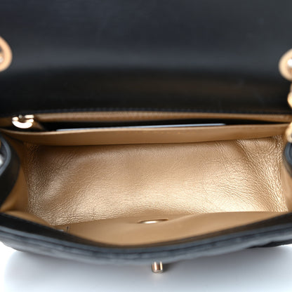 Chanel Lambskin Quilted Mini Pearl Crush Flap Black 4 of 4