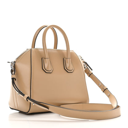 Givenchy Shiny Lord Calfskin Mini Antigona Beige 3 of 9