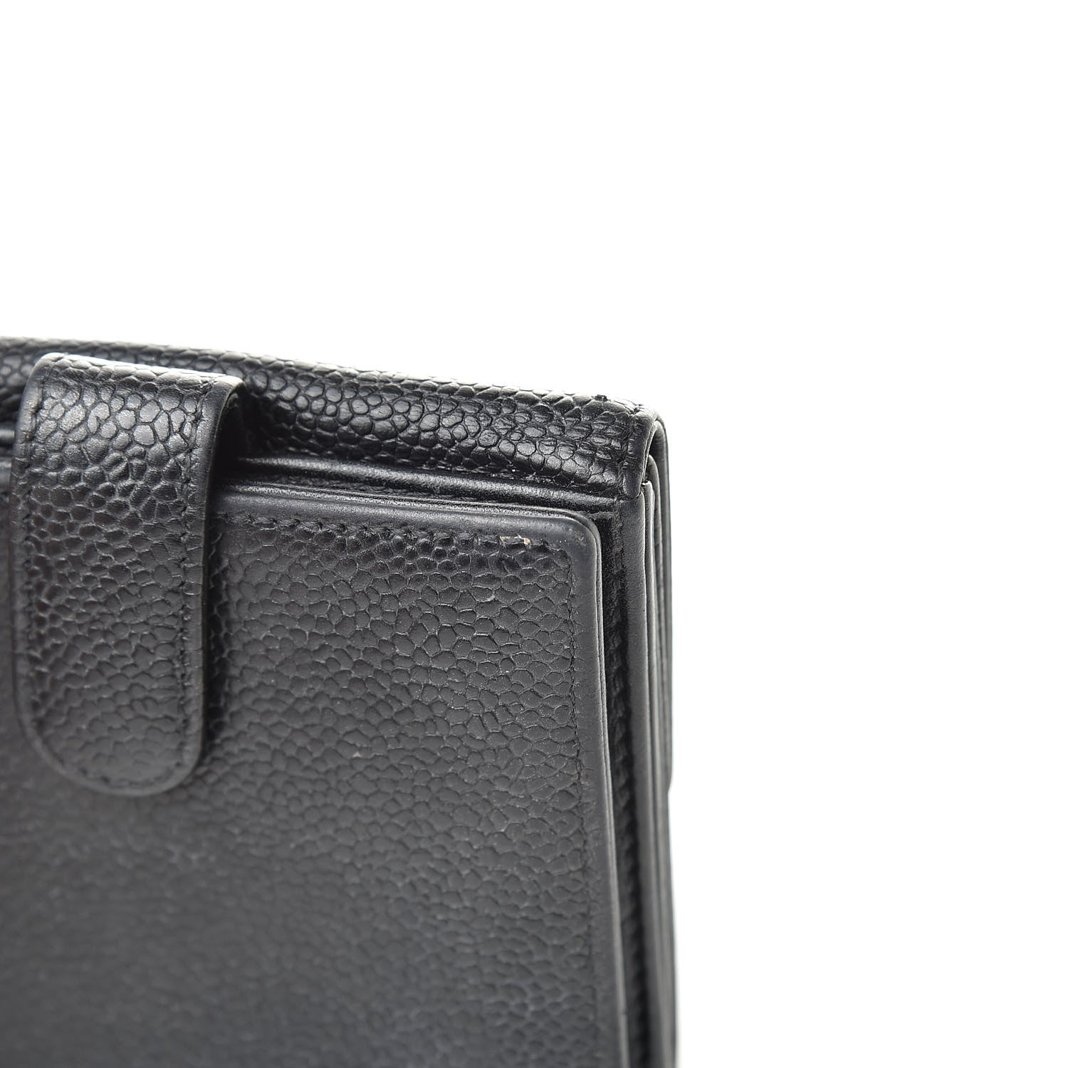 Chanel Caviar Timeless CC Compact French Wallet Black 14 of 14
