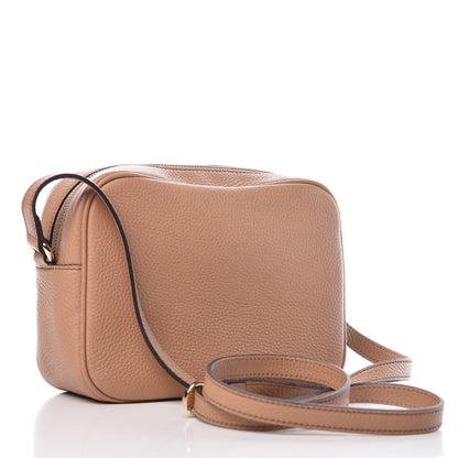 Gucci Pebbled Calfskin Small Soho Disco Bag Rose Beige 3 of 7
