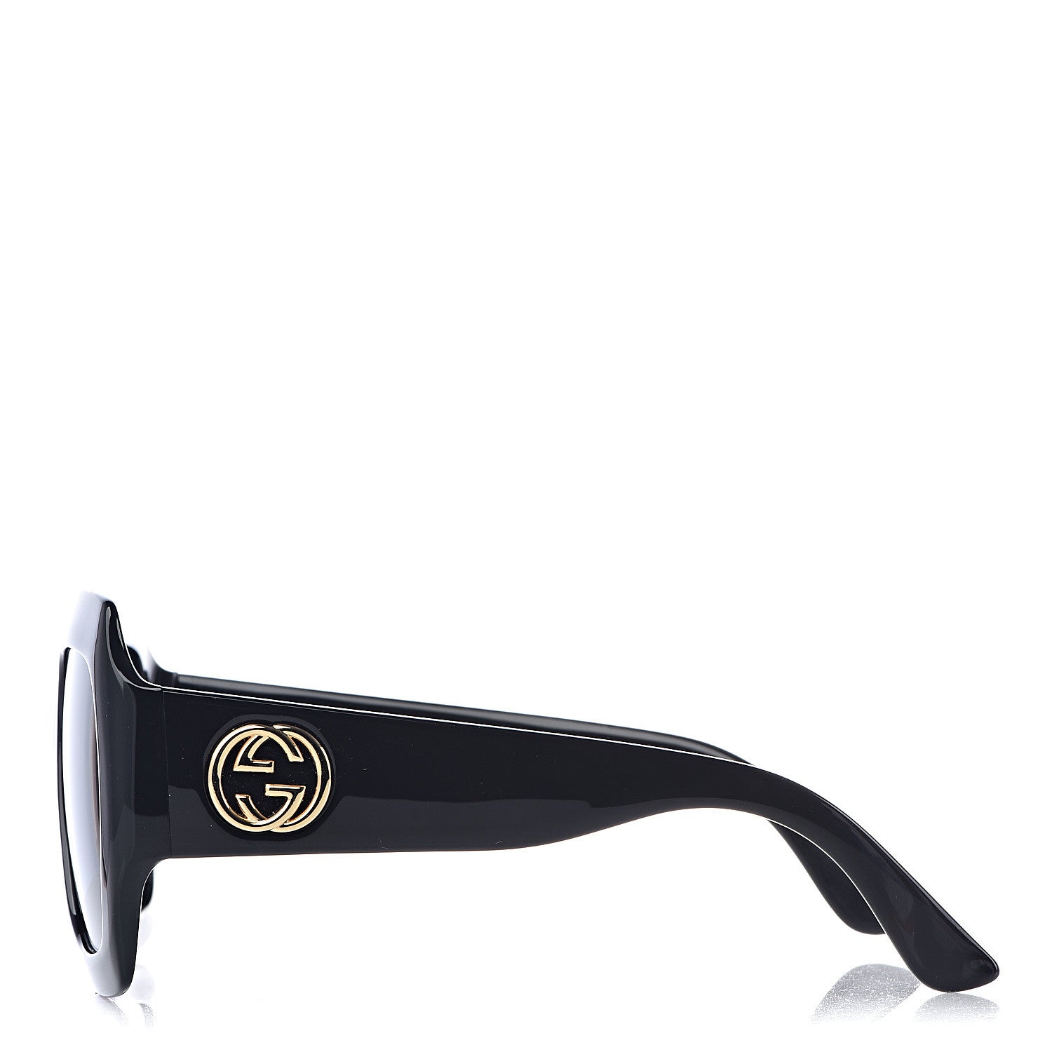 Gucci Acetate Square Frame Sunglasses GG0053S Black 3 of 7