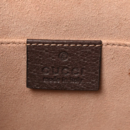 Gucci GG Supreme Monogram Web Ophidia Pouch Brown 6 of 16