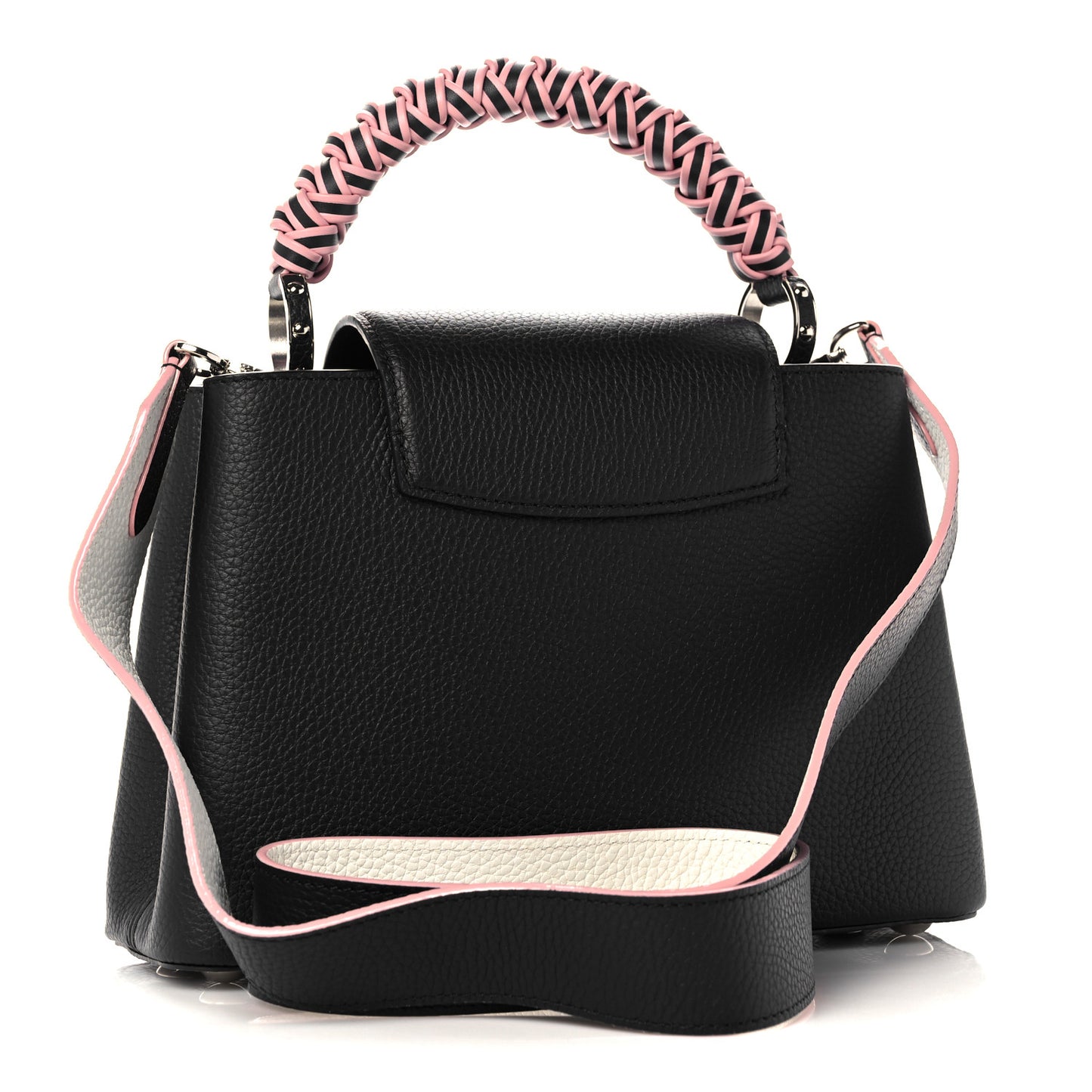 Taurillon Braided Capucines BB Black