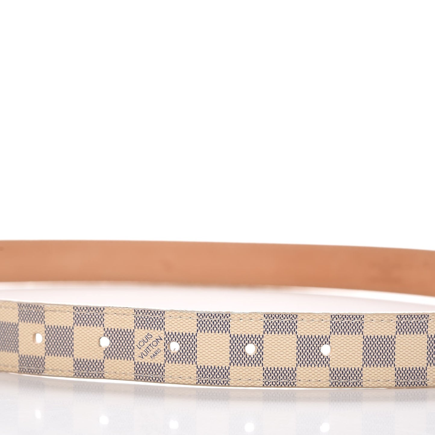 Damier Azur 25mm Belt 80 32