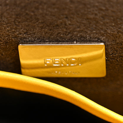 Fendi Shiny Nappa Micro Peekaboo Iconic Satchel Sunflower 7 of 9