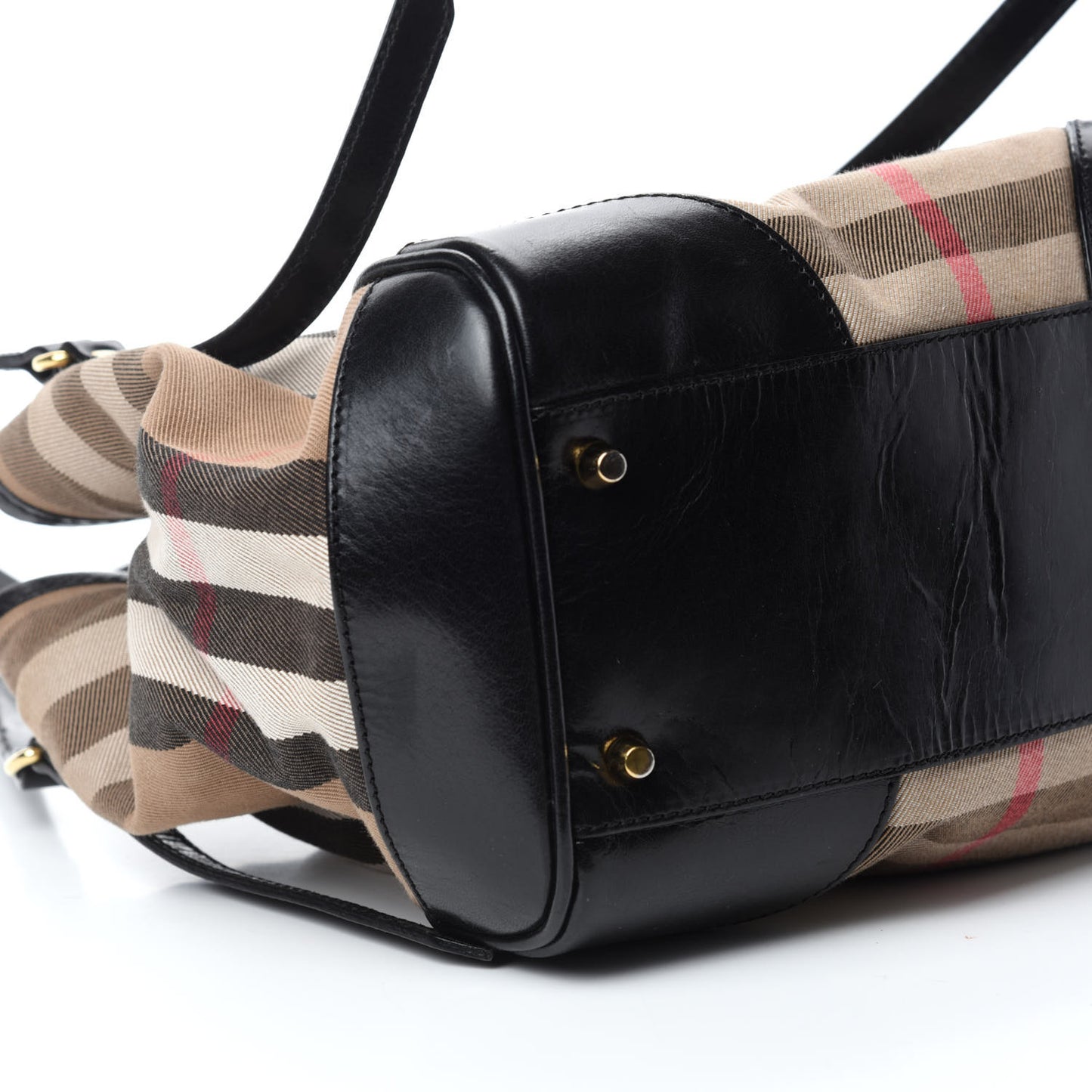 House Check Small Canterbury Tote Black