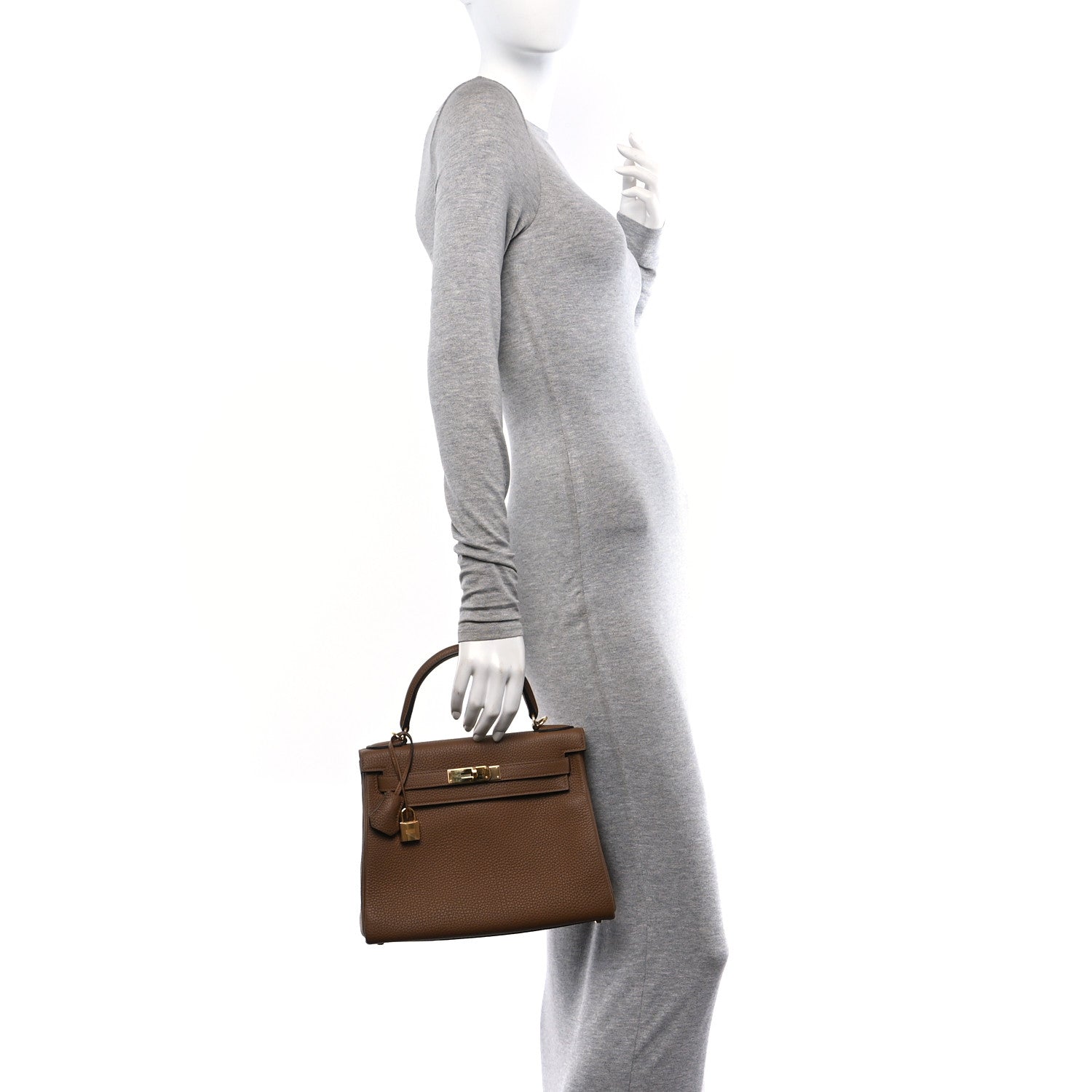 Hermes Togo Kelly Retourne 28 Alezan 2 of 11