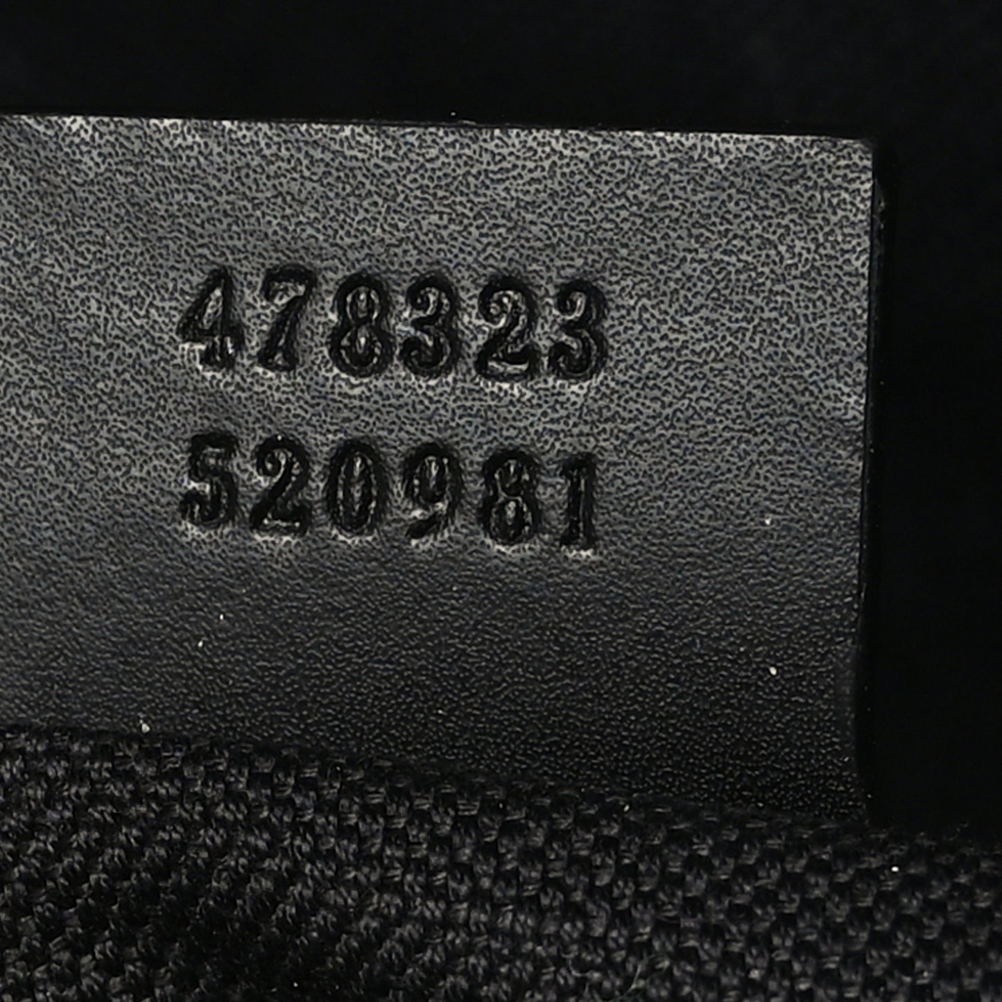 Soft GG Supreme Monogram Appia Calfskin Web Large Carry On Duffle Bag Black Grey