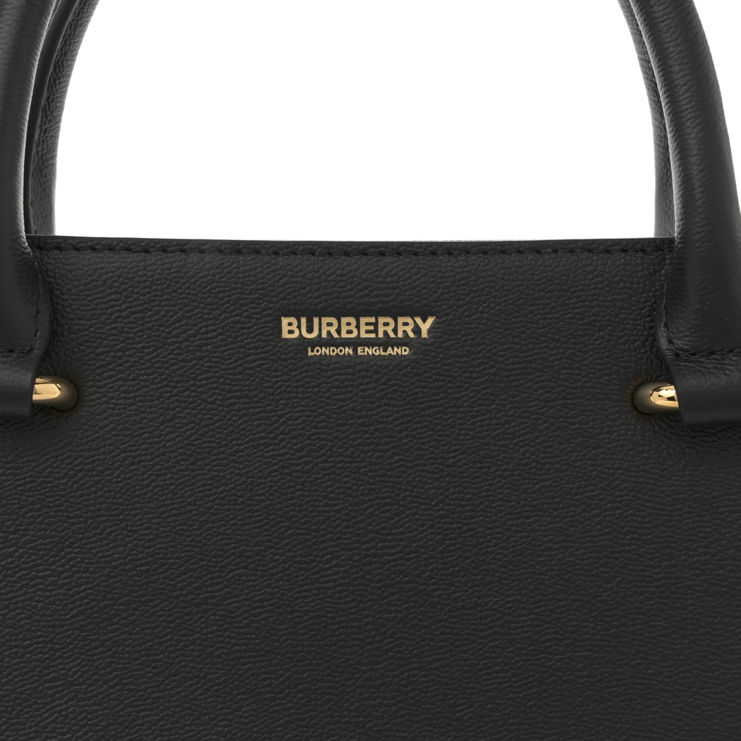 Burberry Calfskin Mega Check Small Banwell Tote Dark 7 of 9