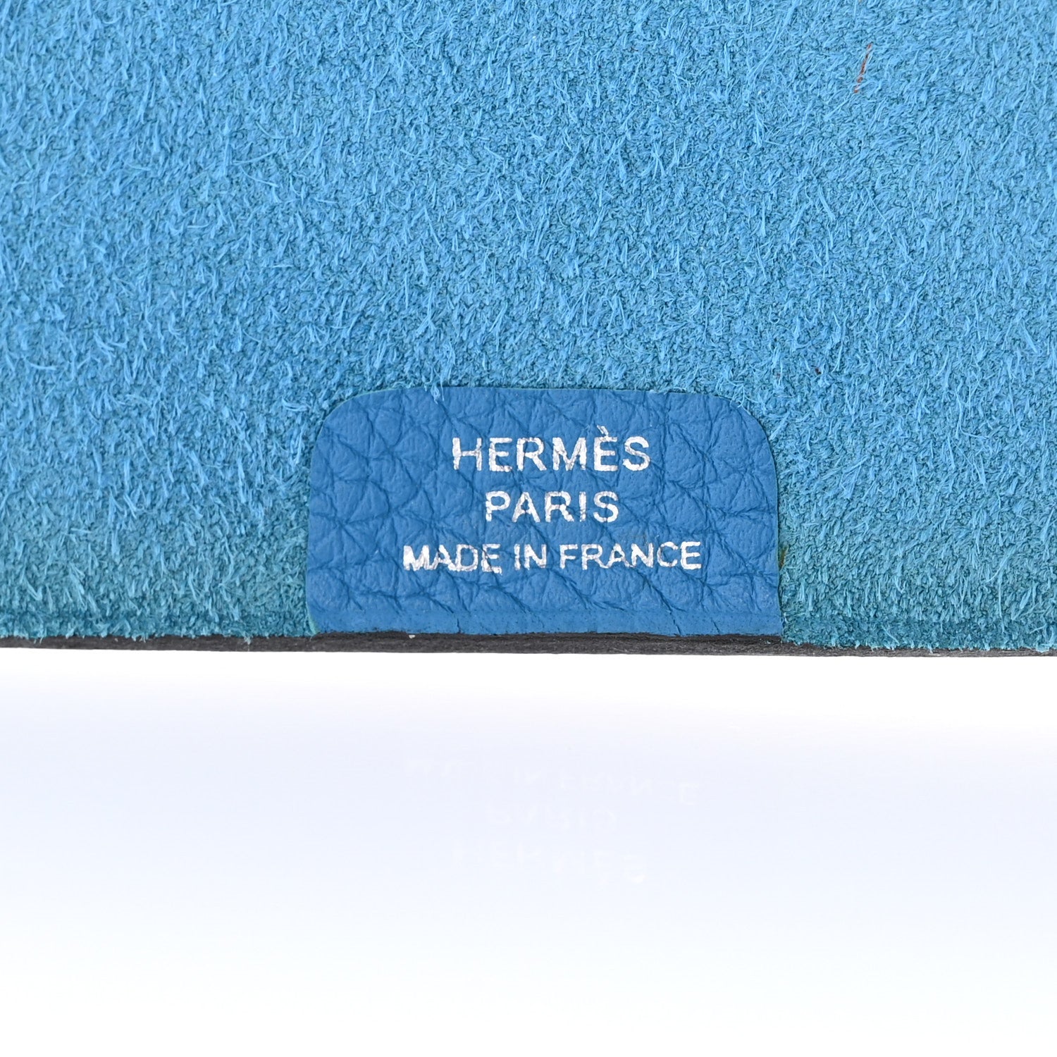 Hermes Togo Ulysse MM Notebook Cover Bleu Zanzibar 6 of 10