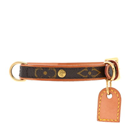 Louis Vuitton Monogram Baxter Dog Collar XS 3 of 8