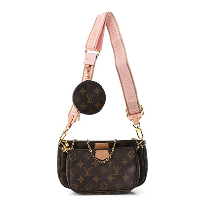 Louis Vuitton Monogram Multi Pochette Accessories Rose Clair 1 of 13