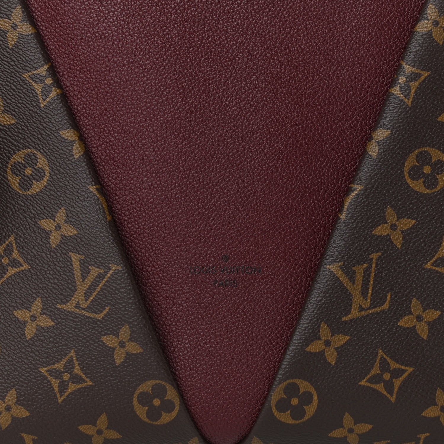 Louis Vuitton Monogram V Tote MM Bordeaux 8 of 10