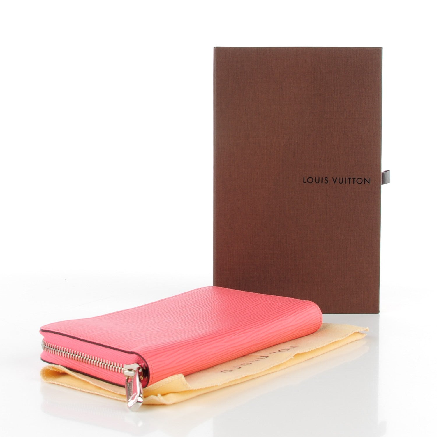 Louis Vuitton Epi Zippy Wallet Corail 4 of 7