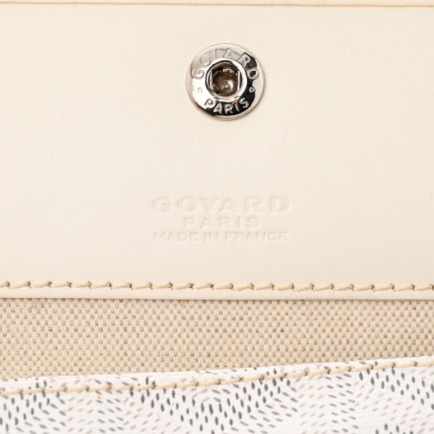 Goyard Goyardine Saint Louis PM White 7 of 11